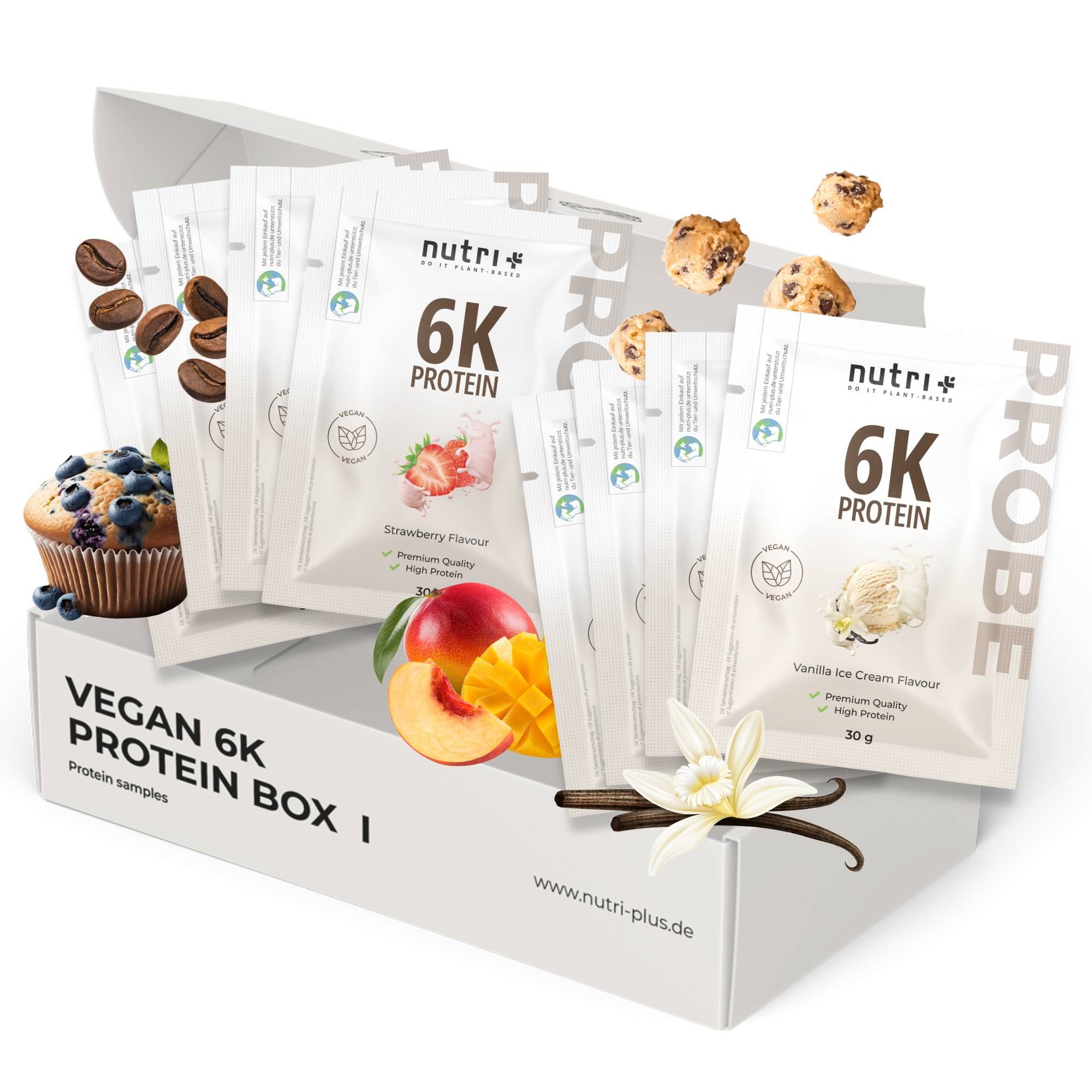 nutri+ Monsterbox Veganistisch 6K Eiwit