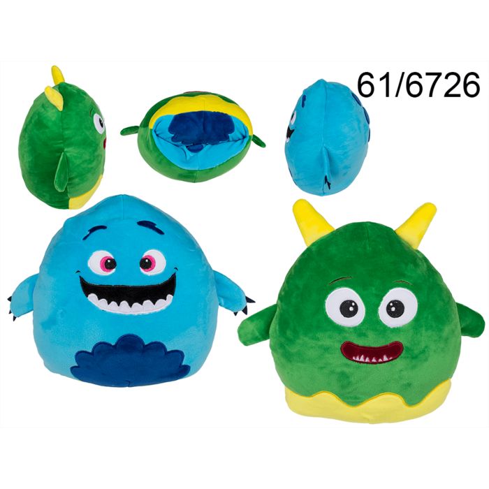 OOTB omkeerbaar knuffeltje monster