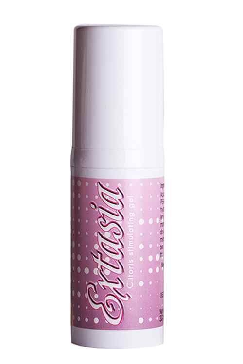 Gel stimulant Extasia pour le clitoris, flacon de 30 ml.