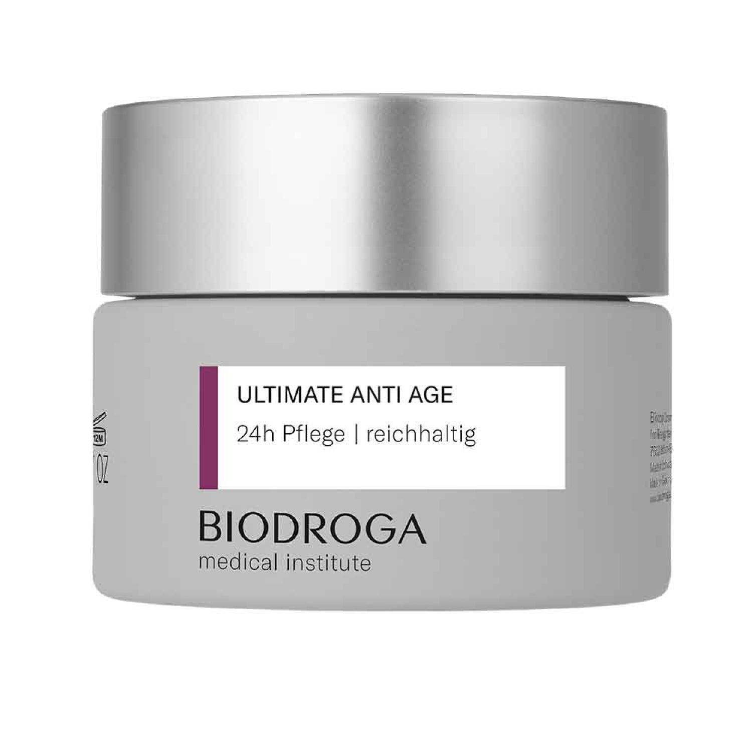 Biodroga Medical Institute Ultimate Anti Age 24H Care Rich | peau mature