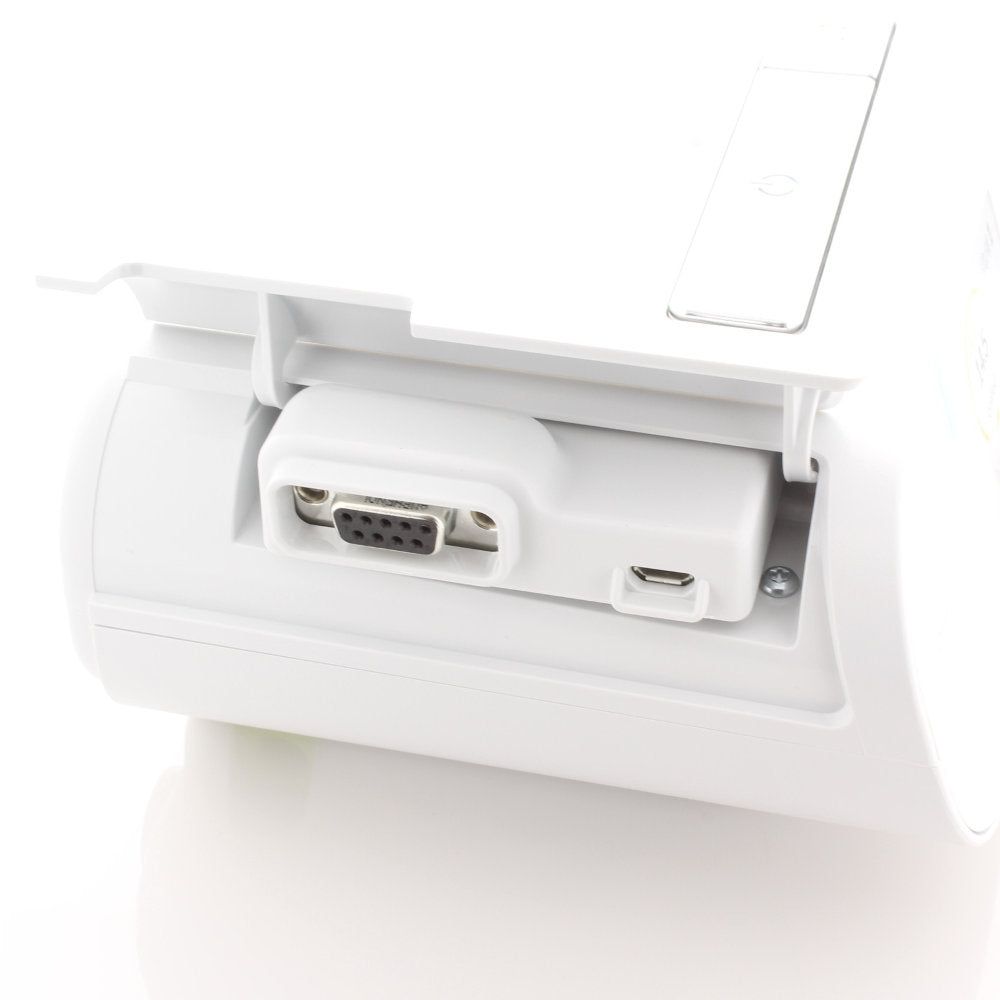 Vue détaillée du connecteur du module avec USB-C et connecteur D-Sub.