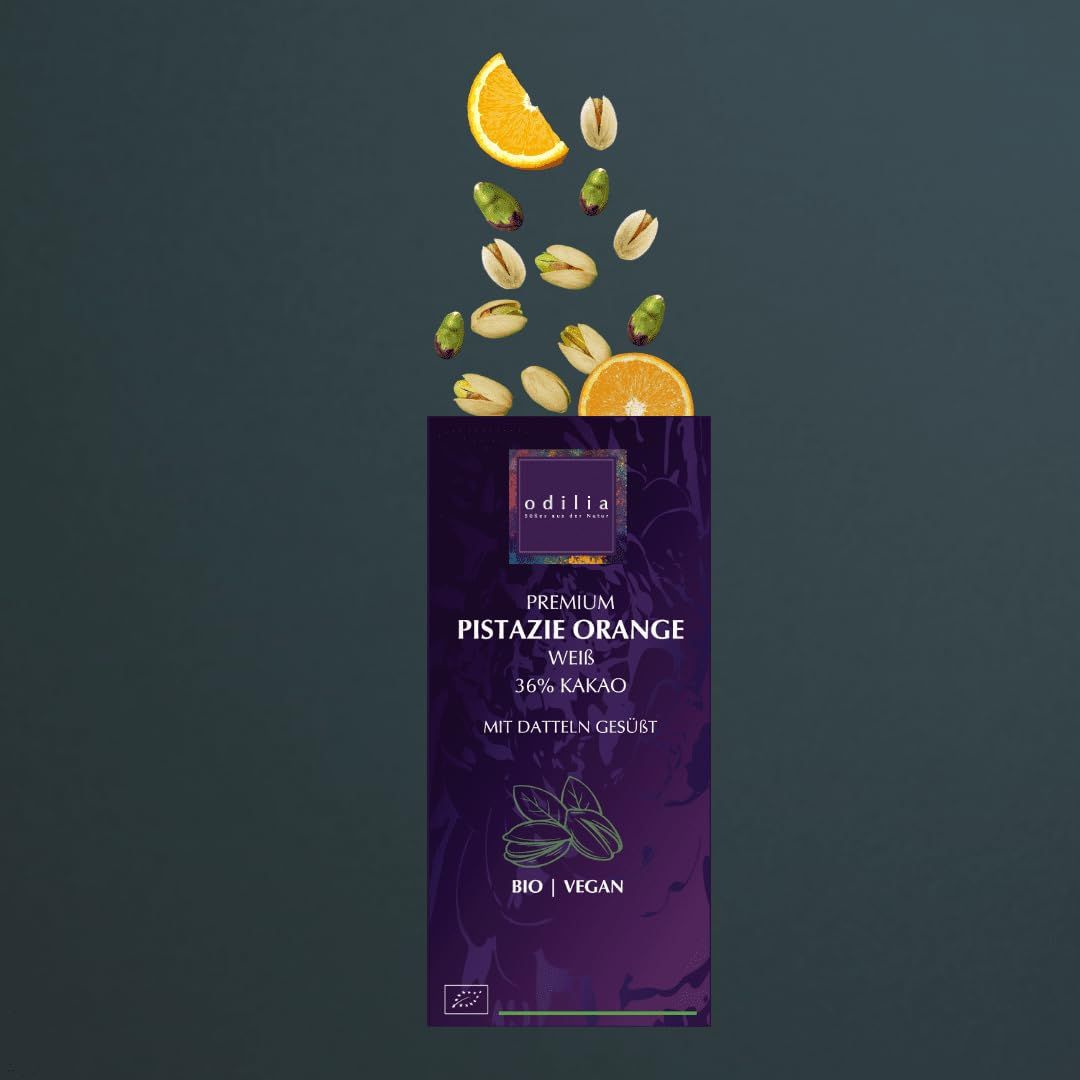 odilia Premium pistache-sinaasappelchocolade