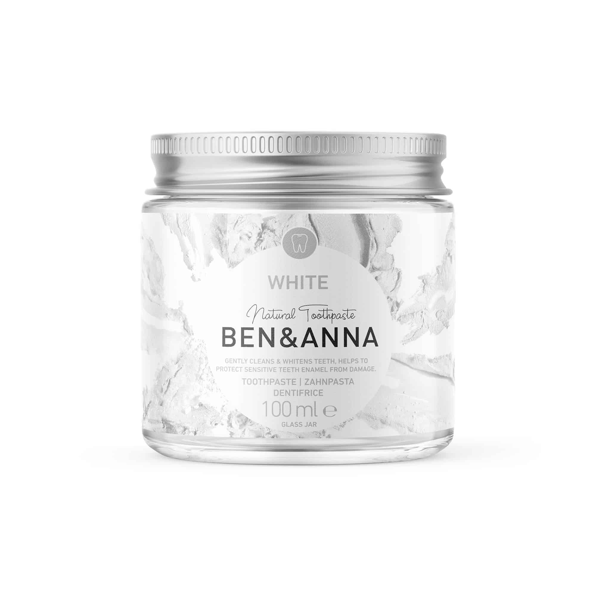 Ben & Anna - Dentifrice - Blanc