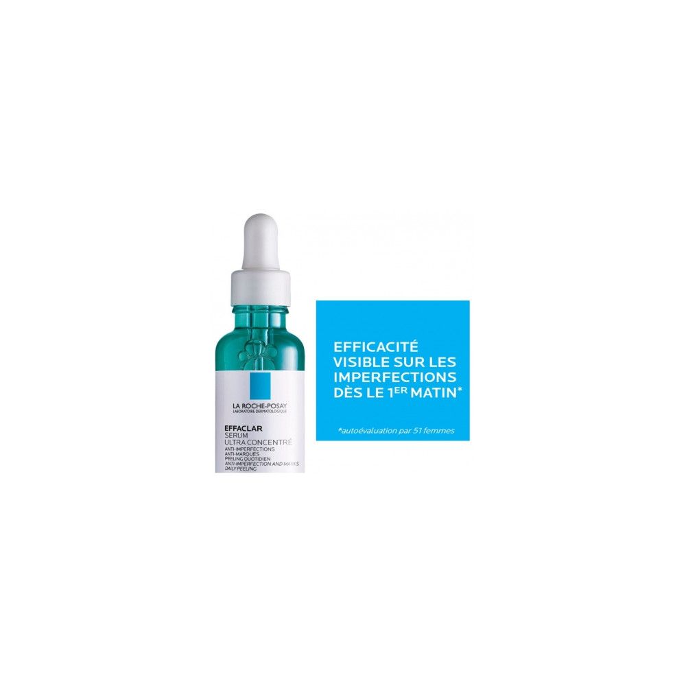 Formule à base d'acide salicylique et glycolique. Texture légère, absorption rapide. Testé dermatologiquement.