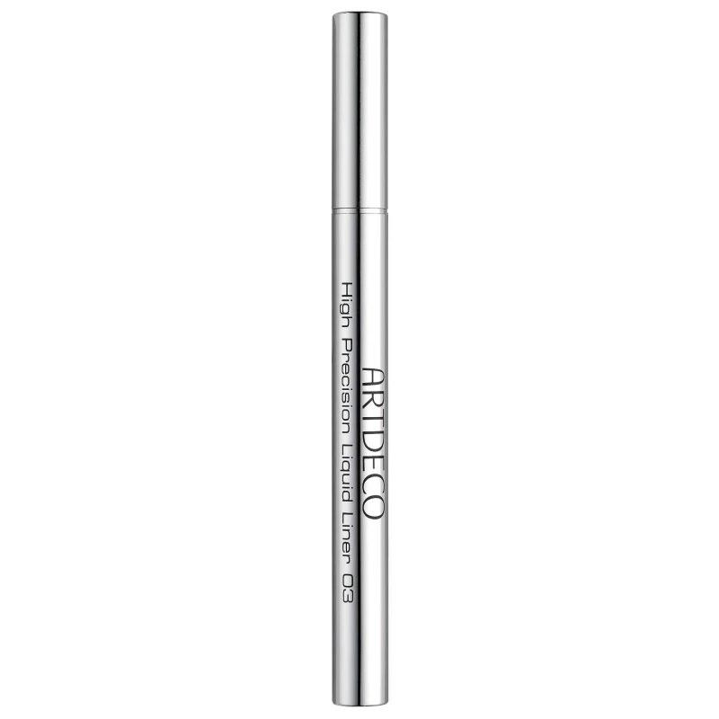 ARTDECO High Precision Liquid Liner 03 dans un boîtier argenté.