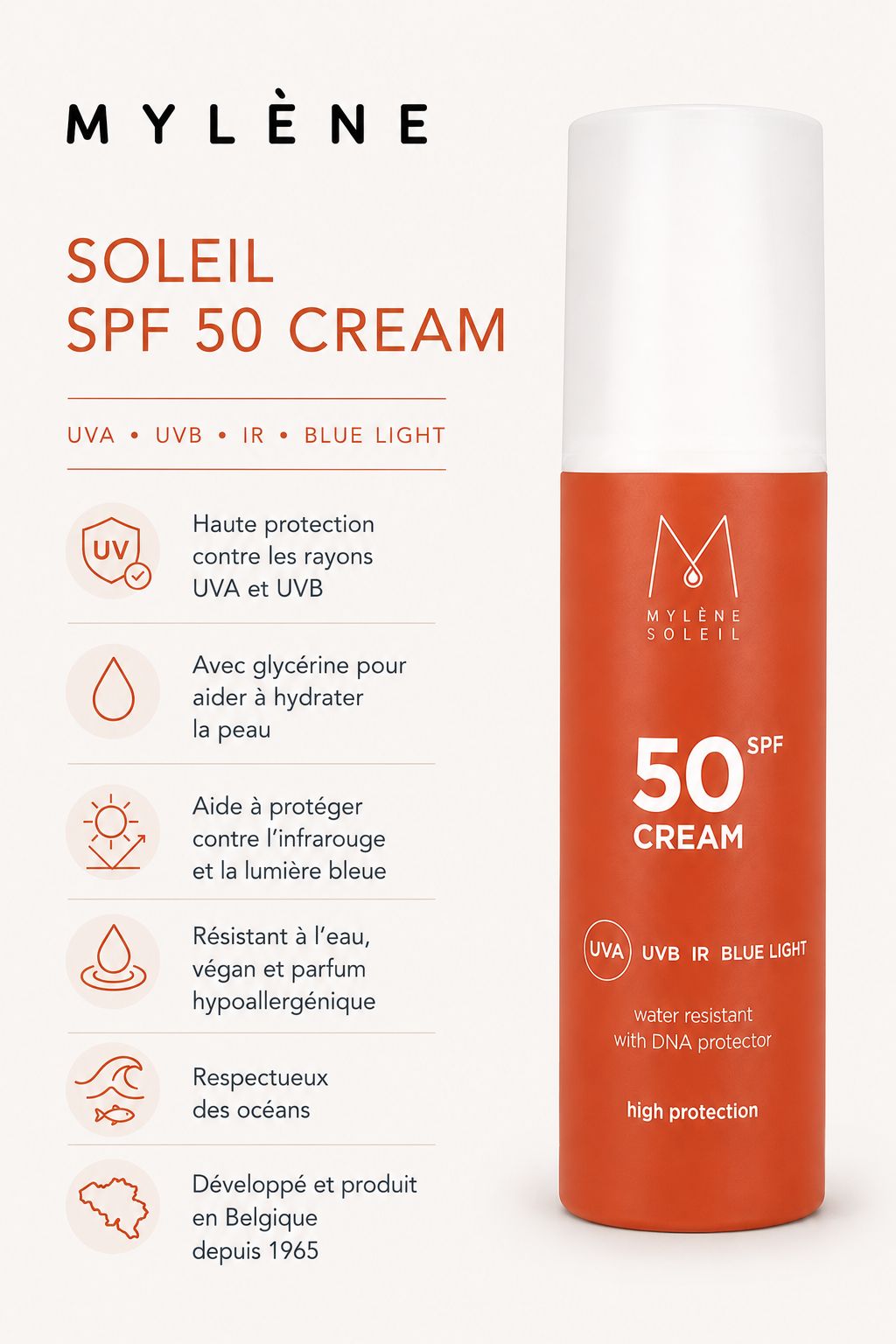 Mylène Soleil Travel Pack | Coffret solaire SPF 50