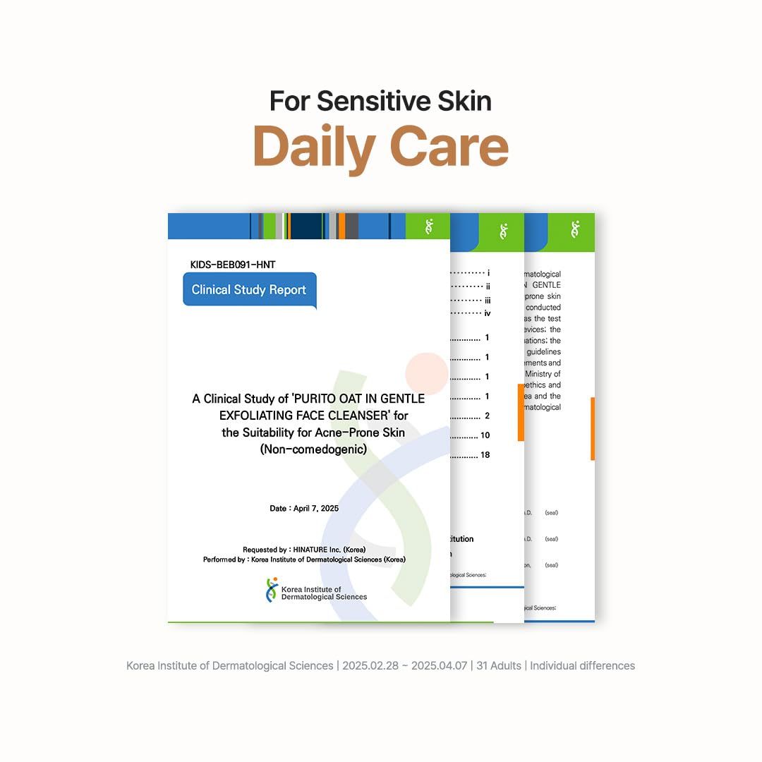 PURITO Oat-In Gentle Exfoliating Face Cleanser