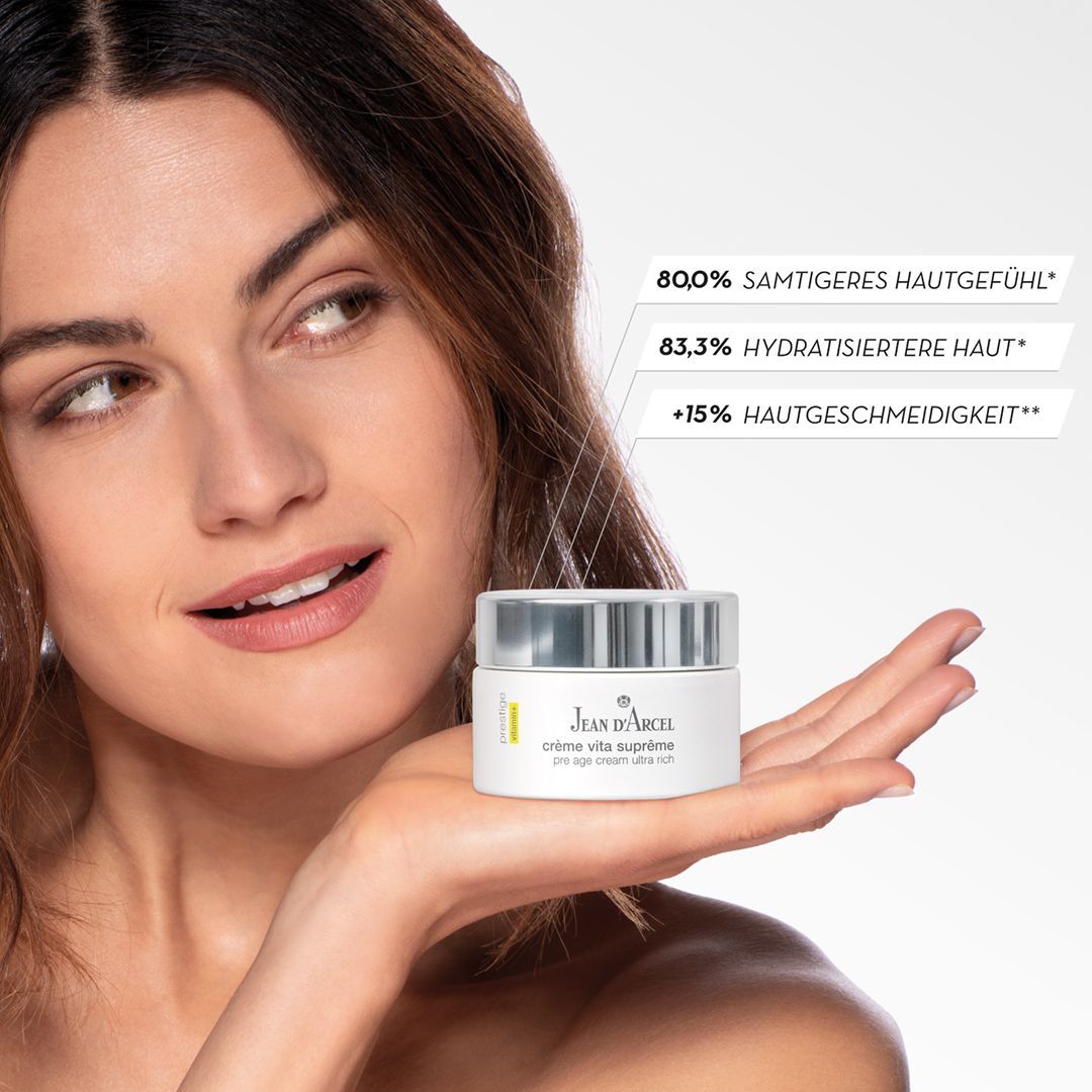 Jean d'Arcel Prestige Crème Vita Supreme Pre Age Cream Ultra Rich | Droge huid