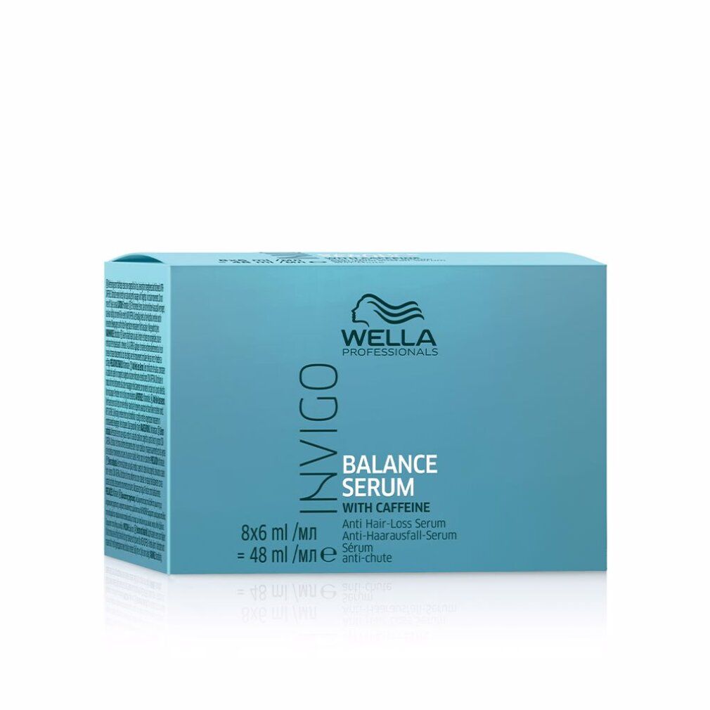 Pack Wella Invigo Balance Sérum, 8x6ml.