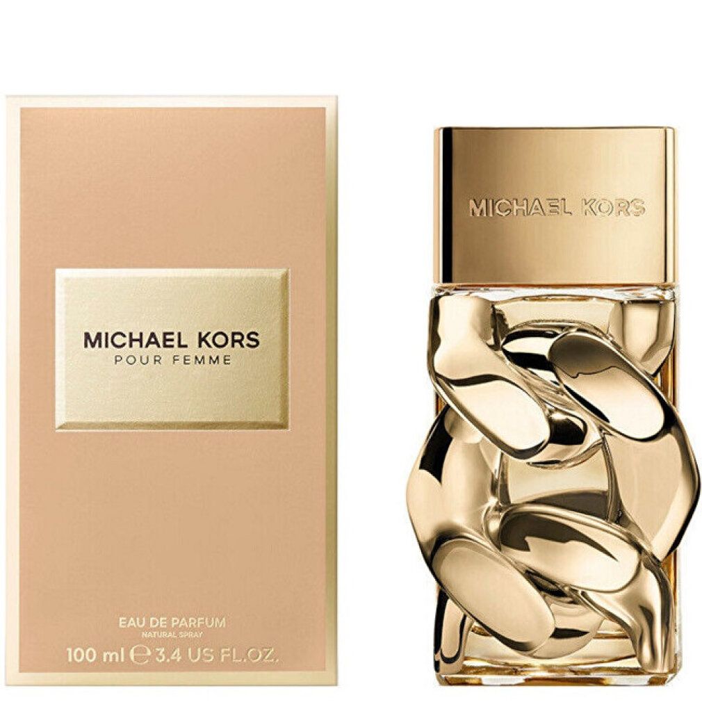 Michael Kors Pour Femme Eau de Parfum flesje en verpakking.