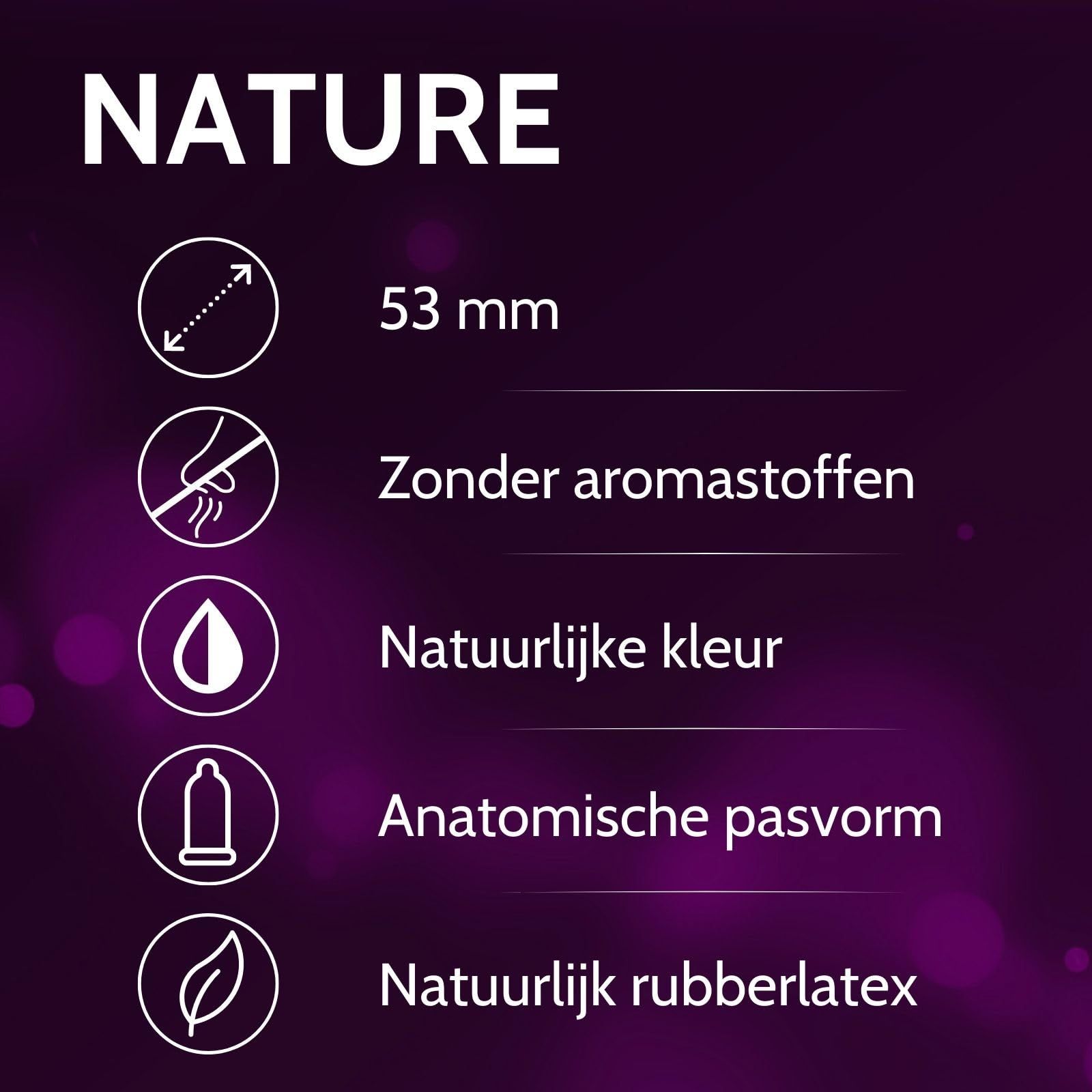 Vibratissimo Condooms Nature + Play Gel Set