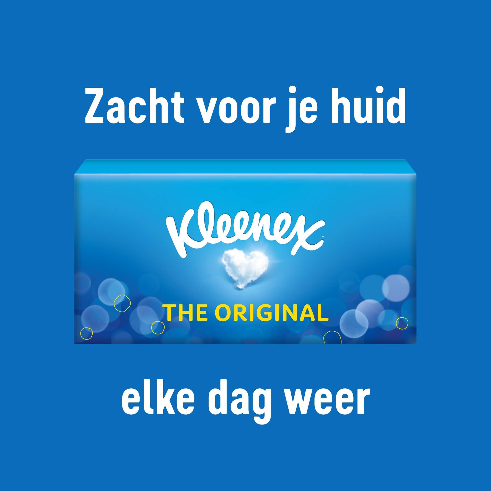 Kleenex® The Original tissues, 4 x 72 stuks (3+3 gratis), FSC-gecertificeerd