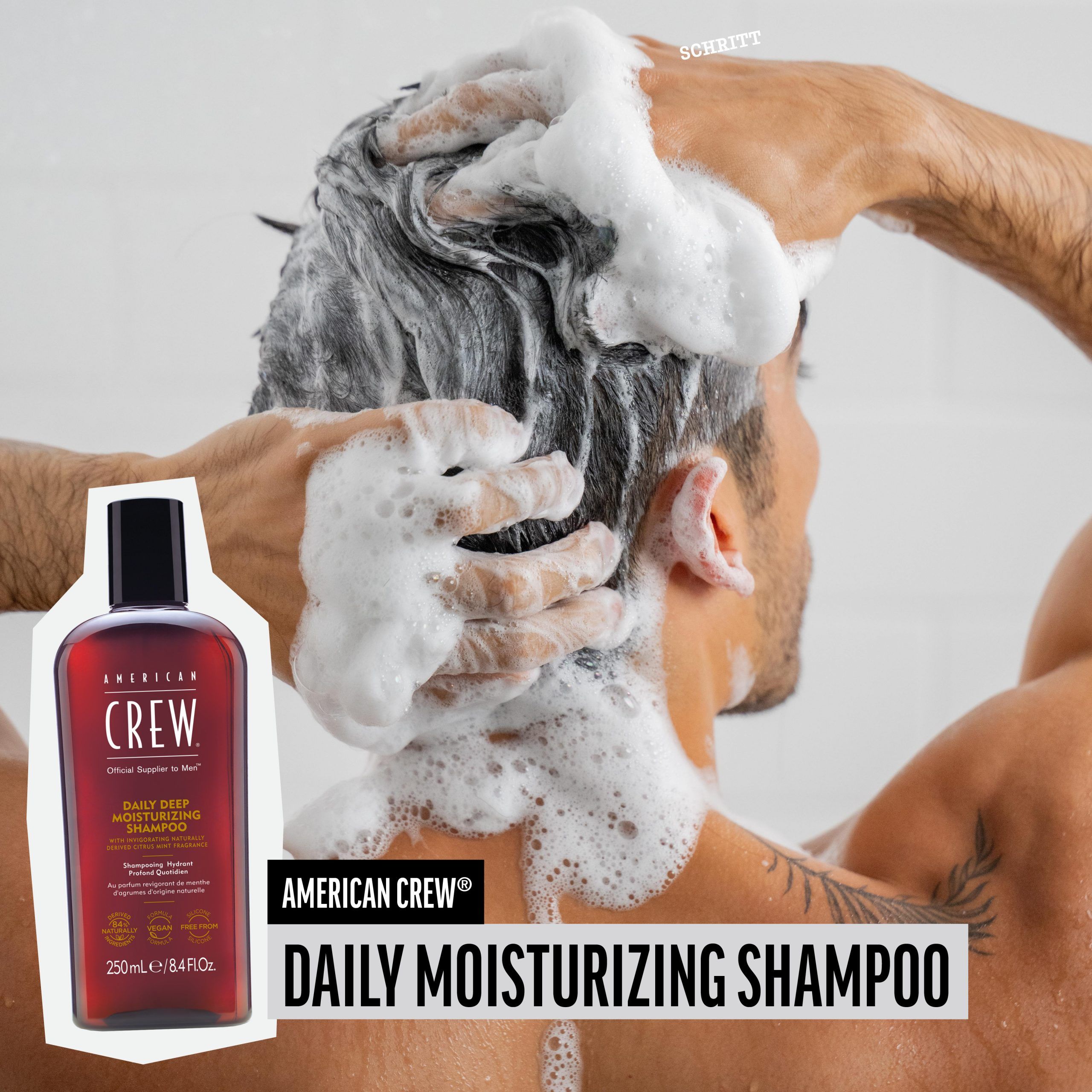 AMERICAN CREW Daily Deep Moisturizer Shampooing