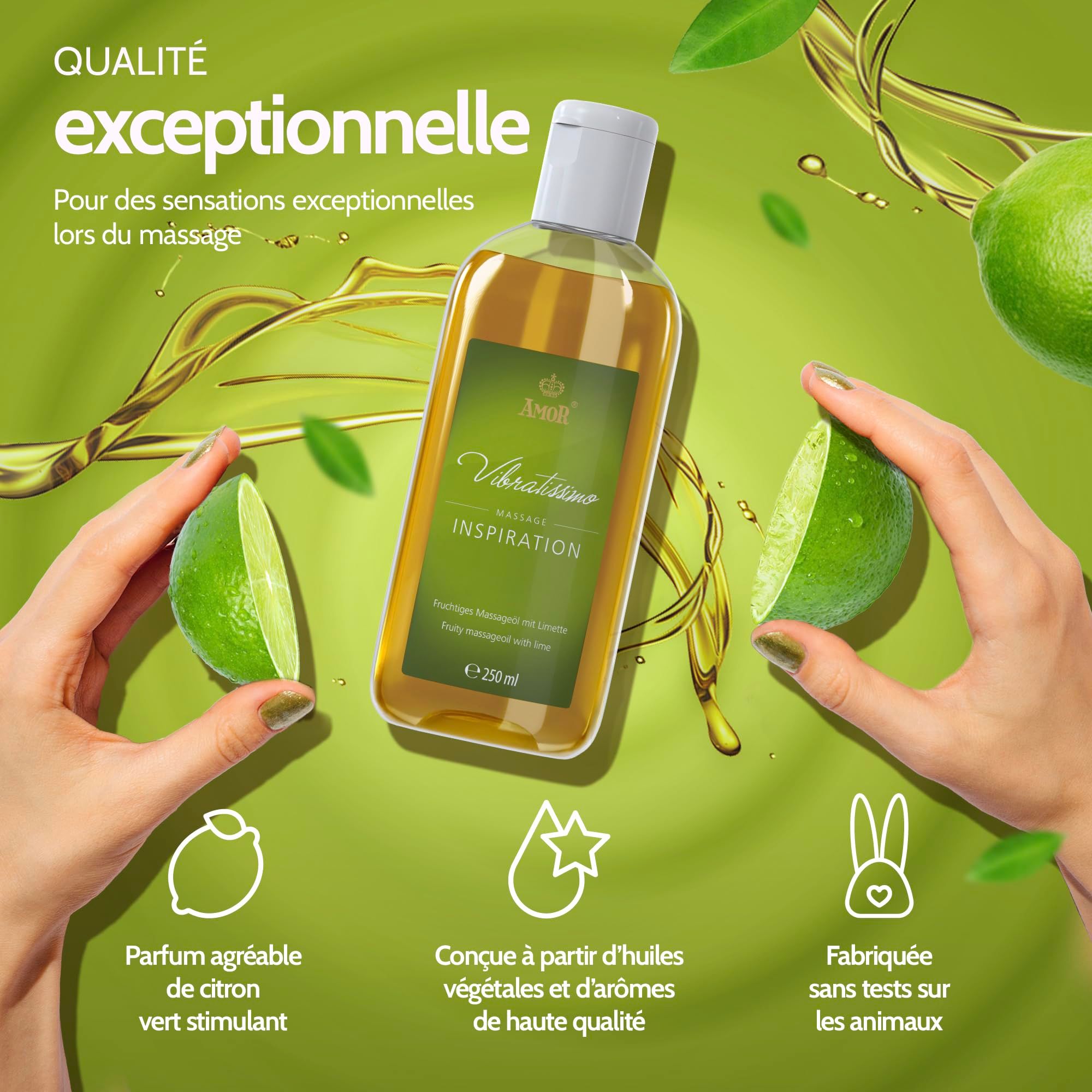 Vibratissimo Huile de Massage Inspiration