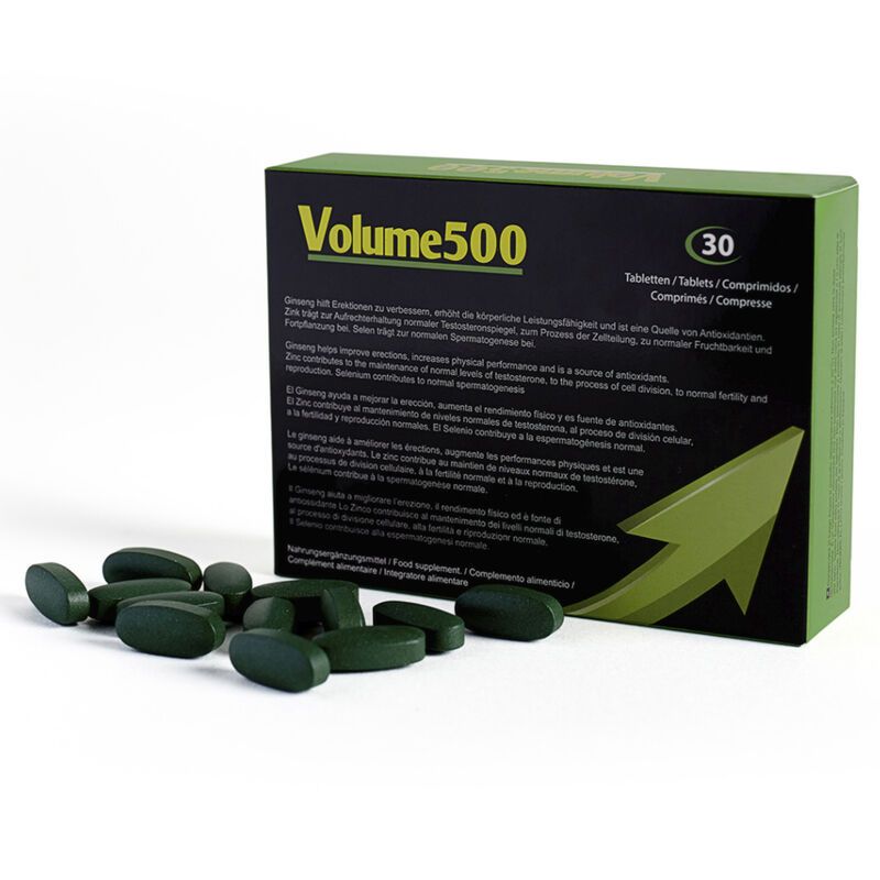 500Cosmetics Volume500 comprimés sperme