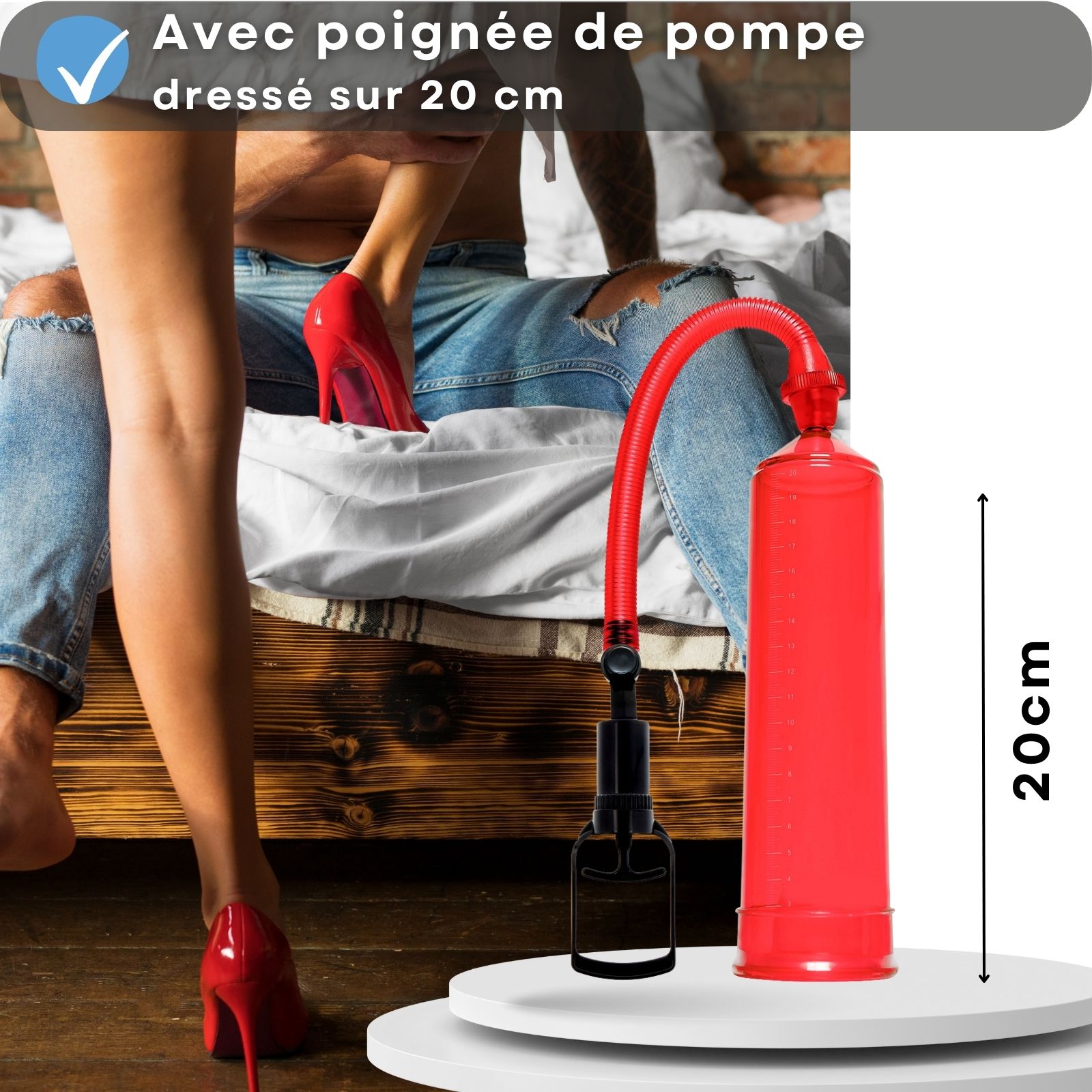 Lovelyness - pompe à pénis avec Poignée de pompe