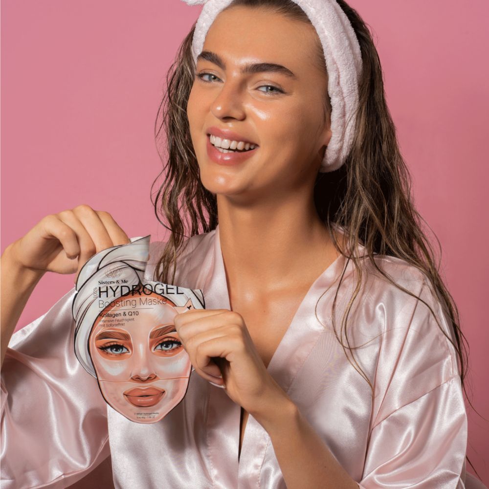 Sisters & Me Hydrogel Boosting Masker met Q10 & Collageen