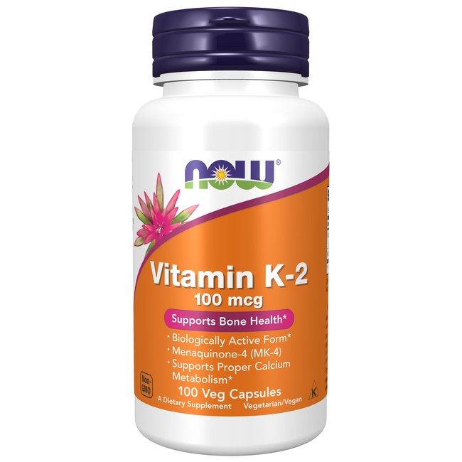 Now Foods Vitamine K-2 100 mcg