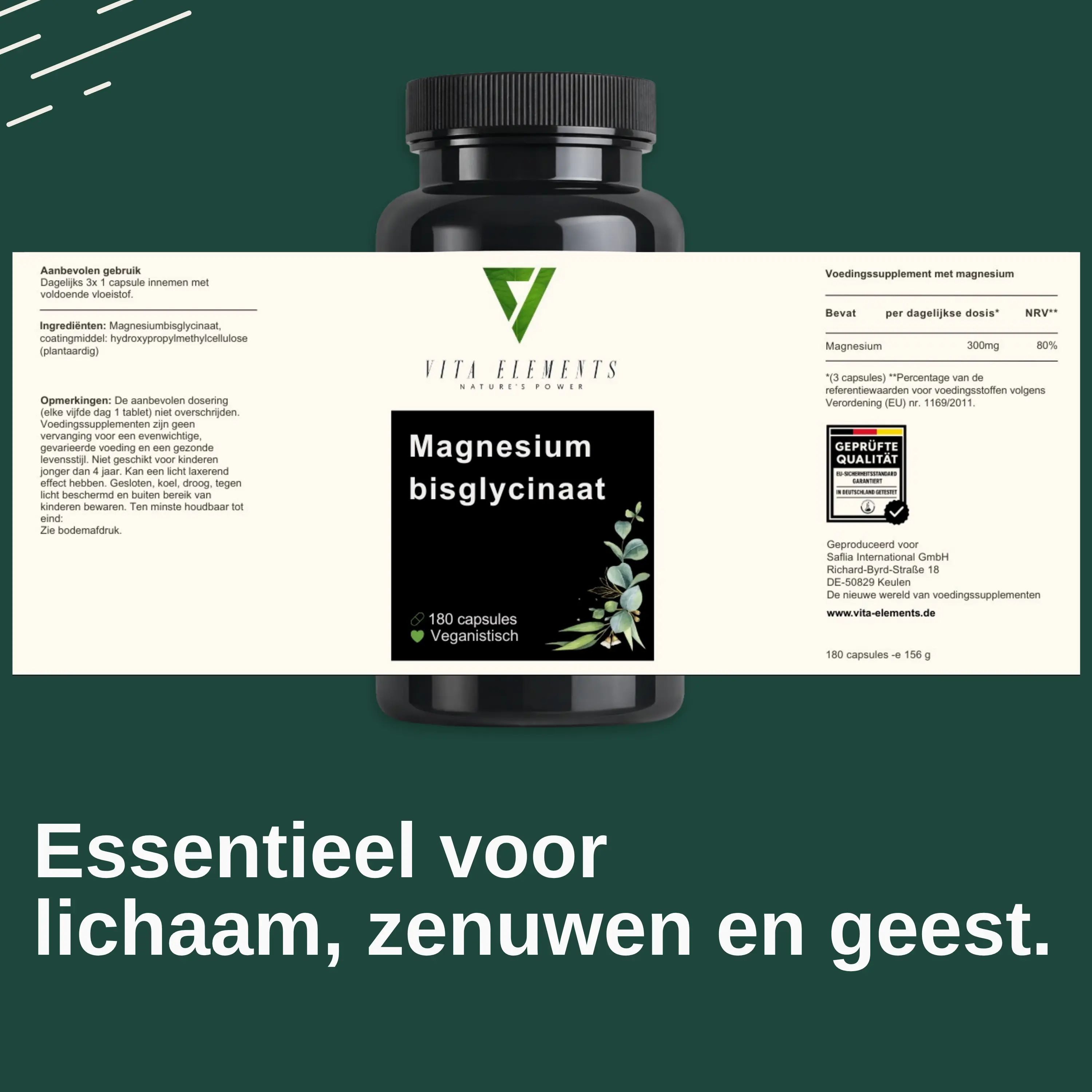 Kwaliteit boven kwantiteit: Vita Elements gebruikt alleen nuttige ingrediënten, geen kunstmatige aroma's.