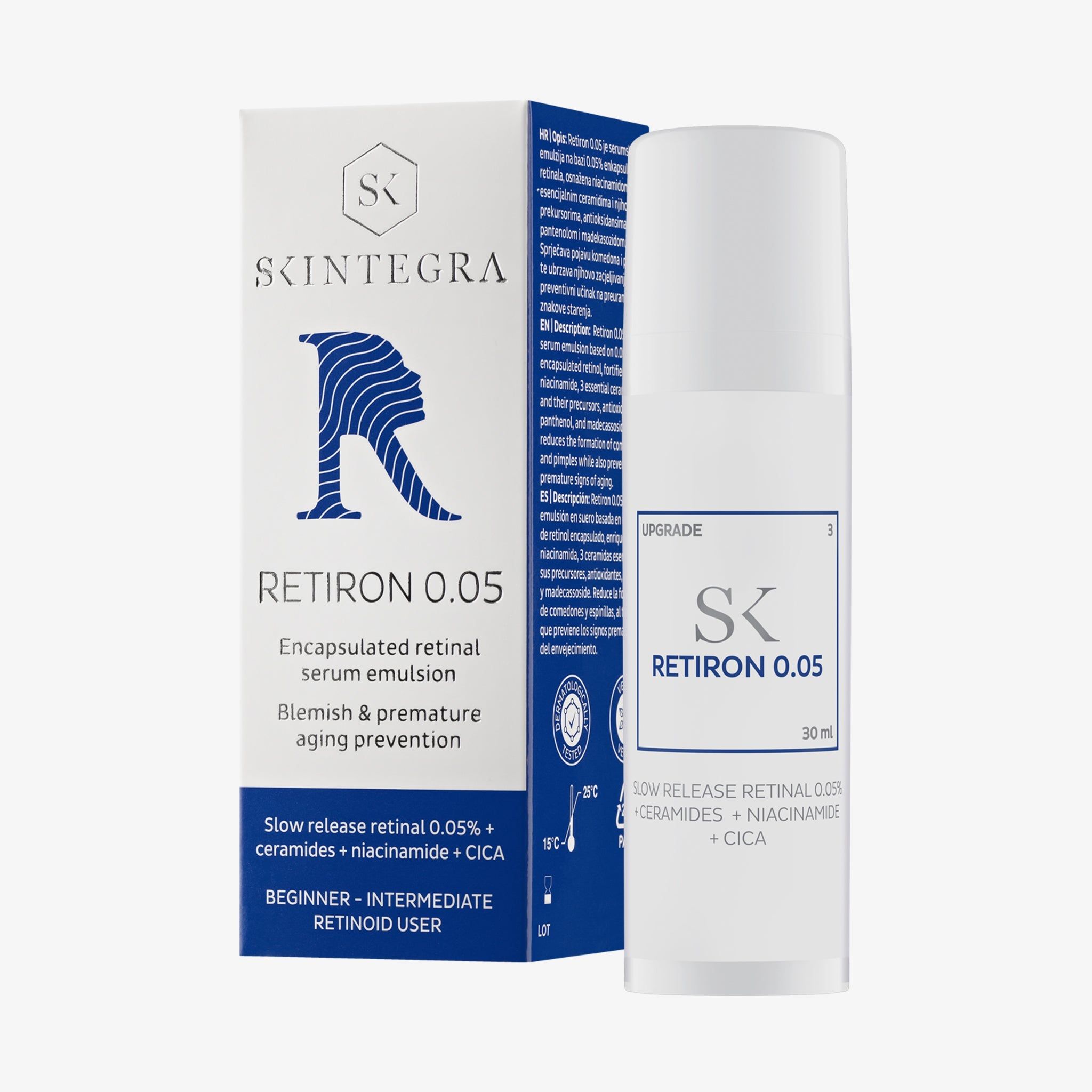 Skintegra Retiron 0.05 – Anti-aging serum met 0,05% retinal