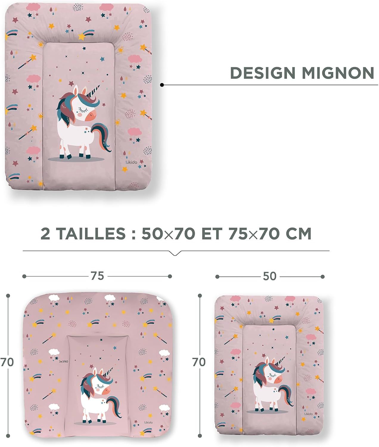 Kikido Matelas à Langer, Licornes