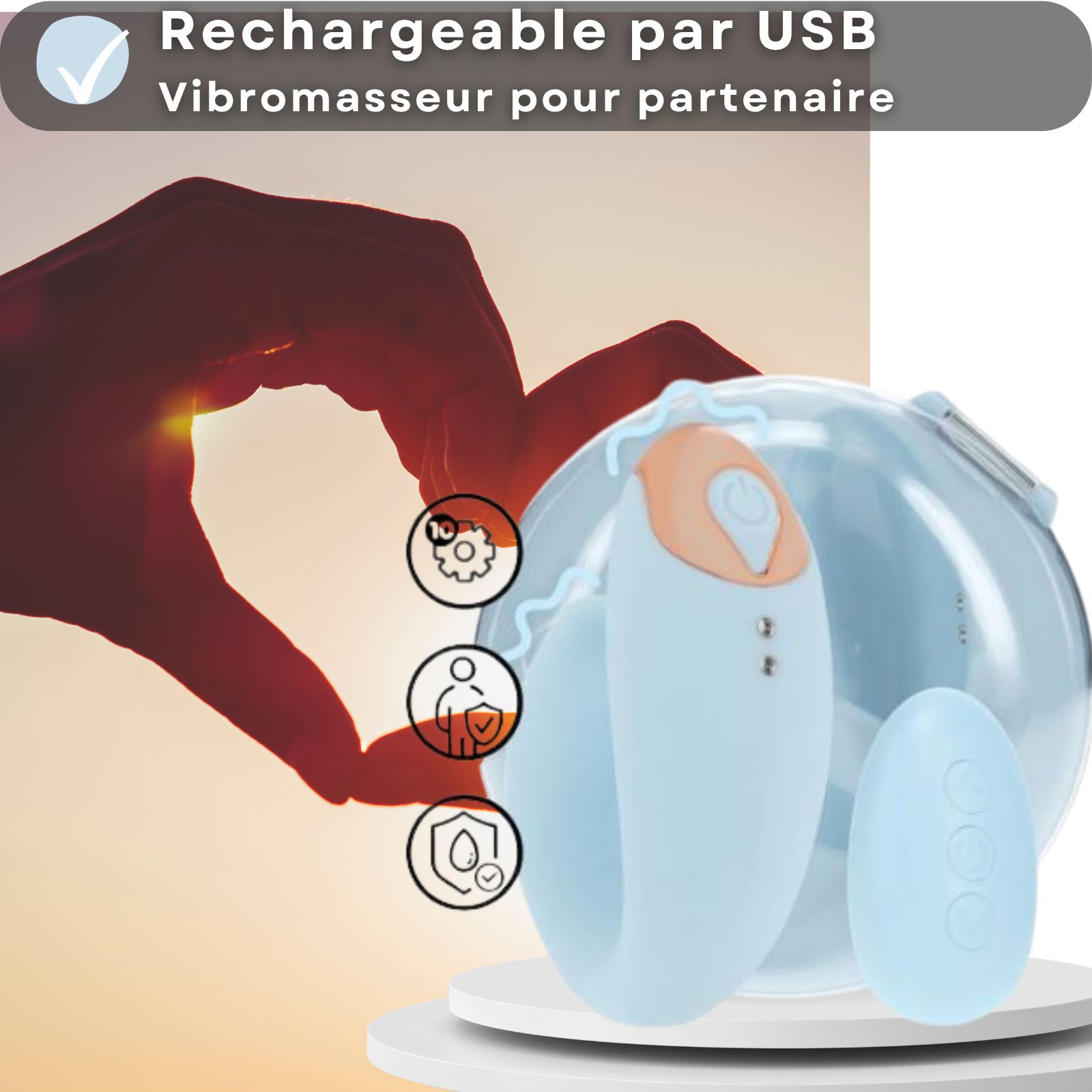 Lovelyness - Vibromasseur pour couples - Partner Dream