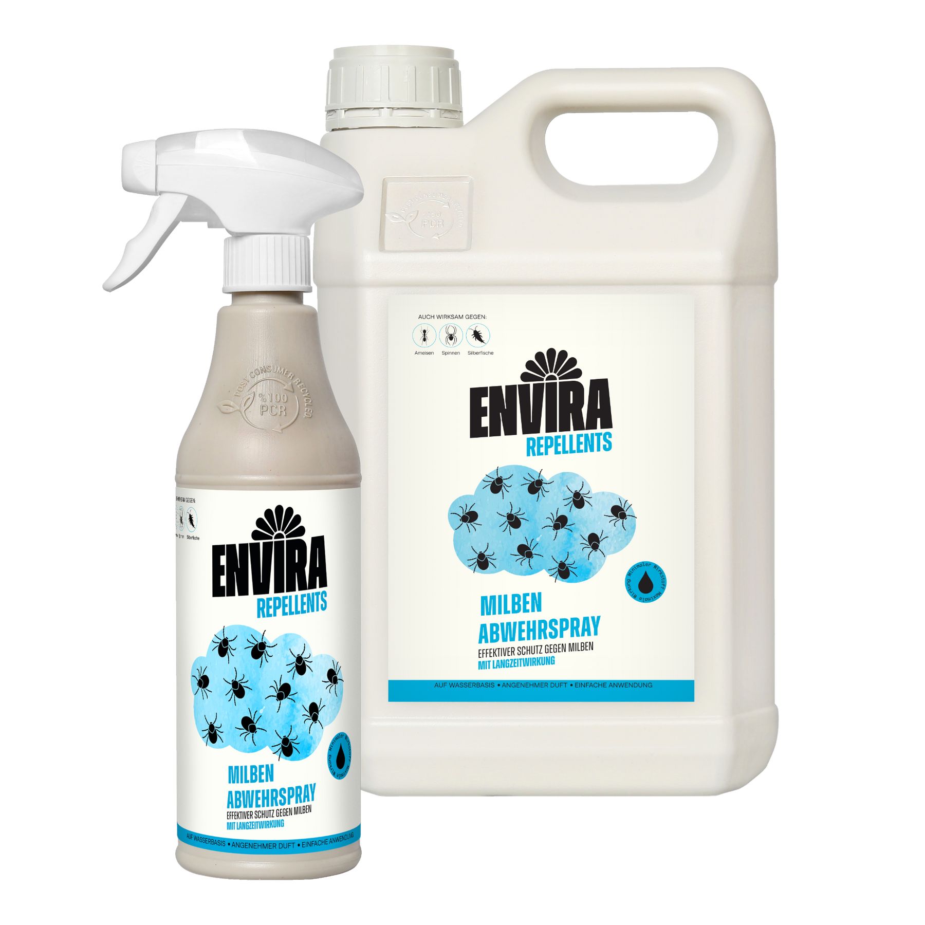 Envira Spray Anti-Acariens avec Recharge