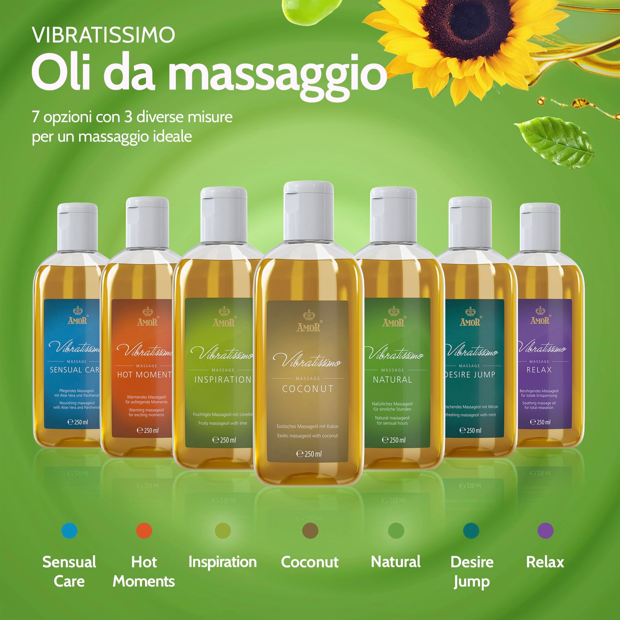 Vibratissimo Massageolie Natural
