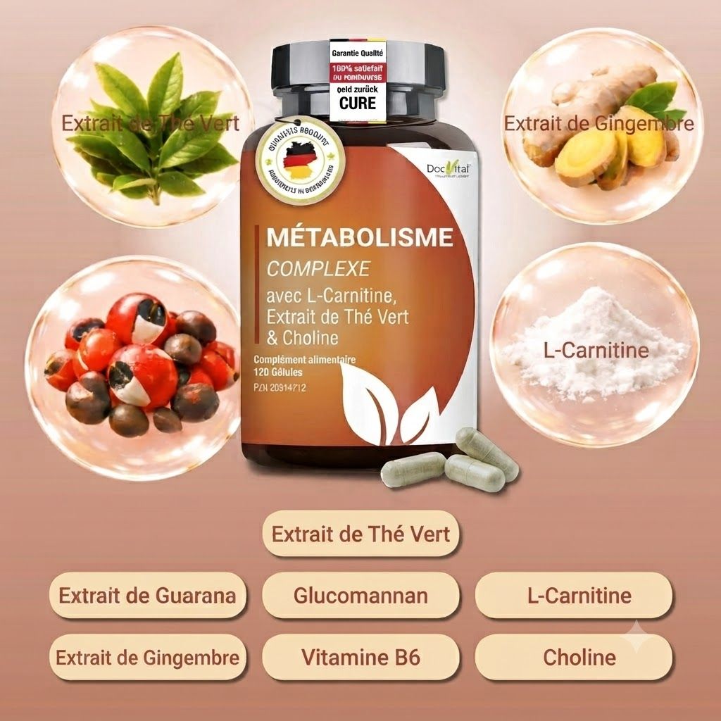 DocVital Complexe Métabolisme Gélules