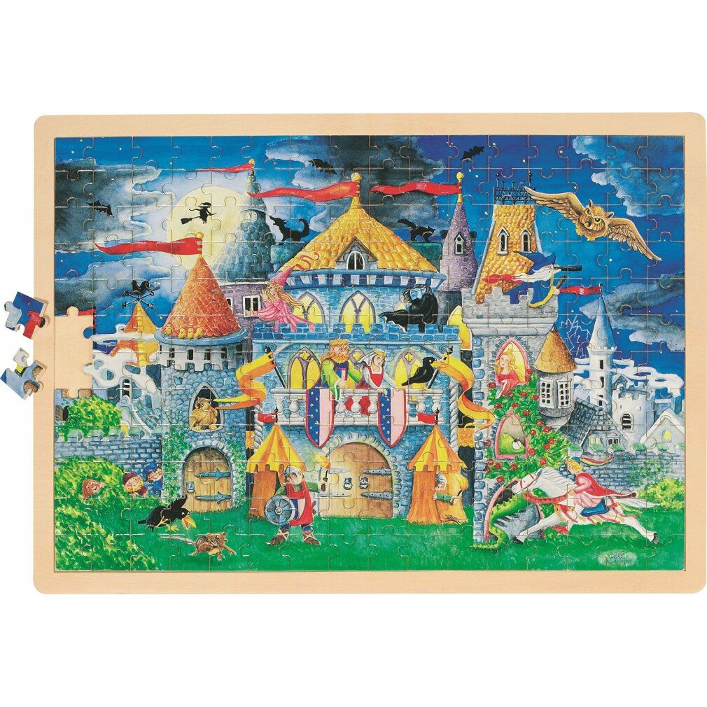 goki hout puzzel sprookjesuur 192 delen