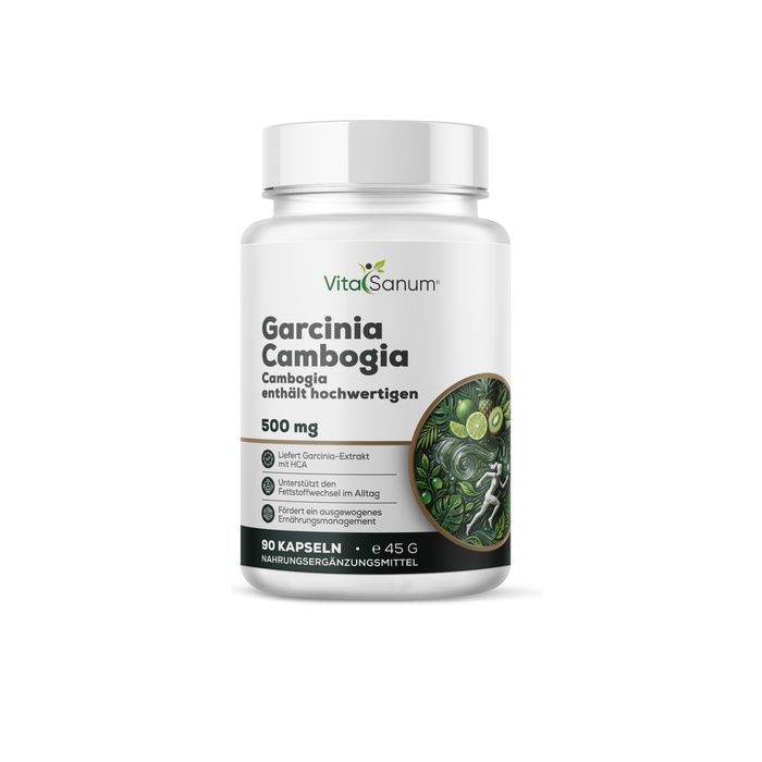 Gélules VitaSanum Garcinia Cambogia, 90 pièces.