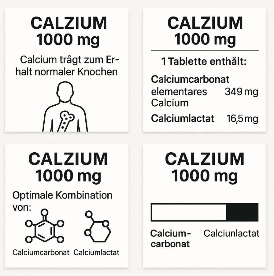 Herbal Therapy Calcium 1000 mg hoge dosering 60 tabletten