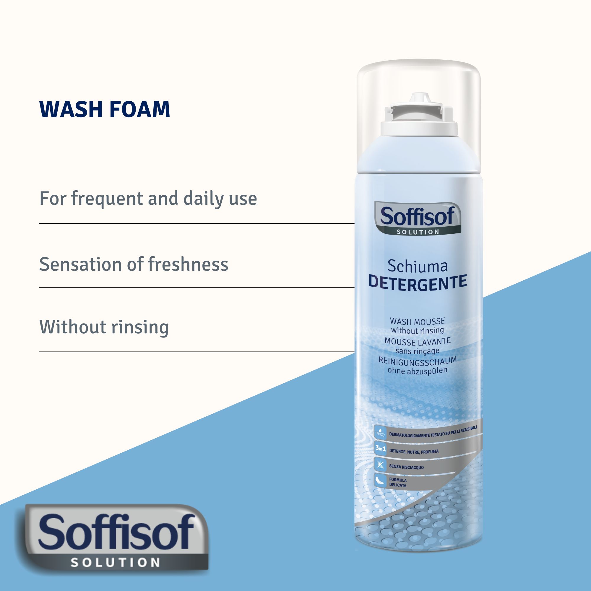 Soffisof Wash-Free Reinigingsschuim