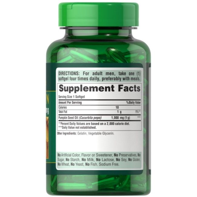 Puritan's Pride Pumpkin Seed Oil