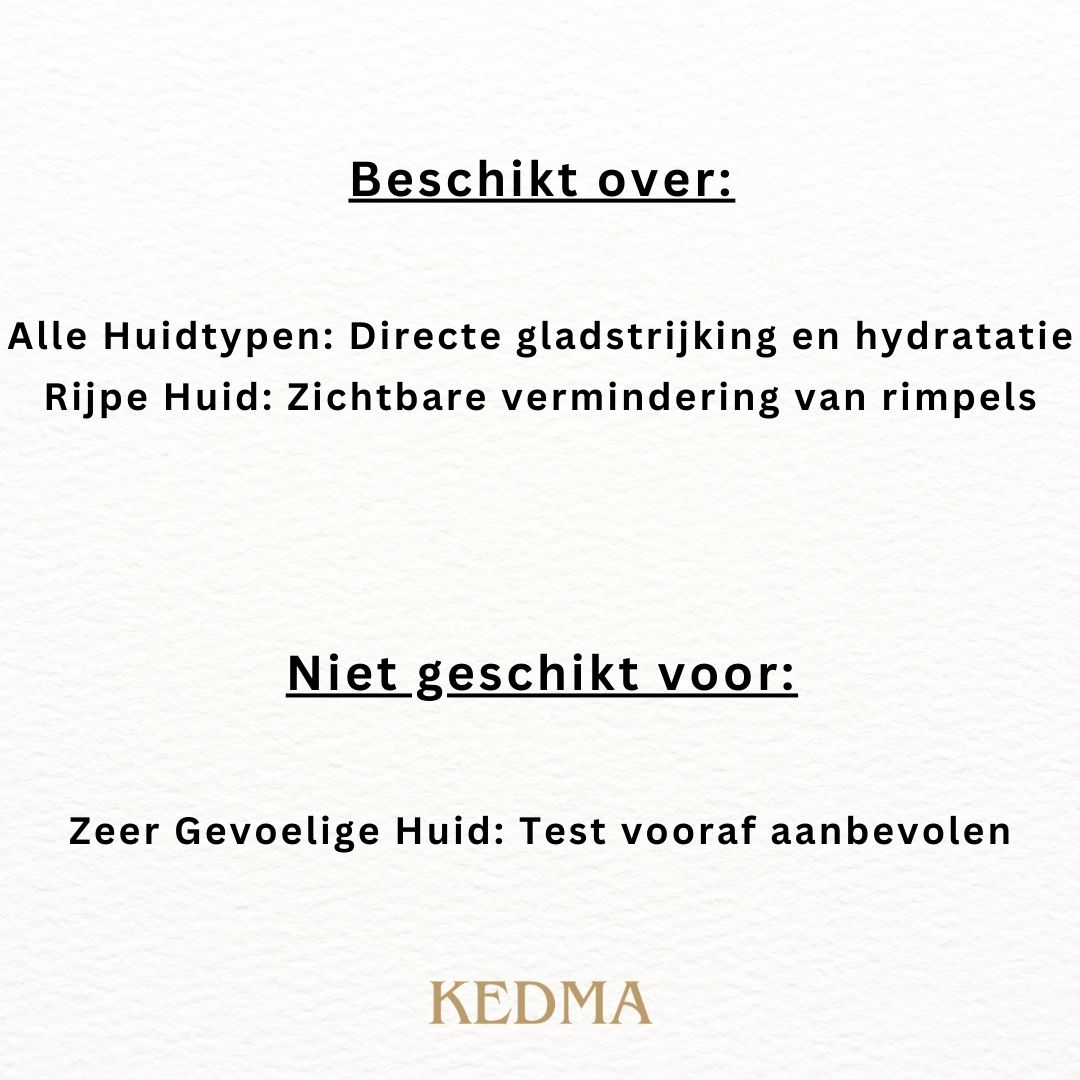 Kedma - Directe Rimpelvuller met Platina en Hyaluronzuur