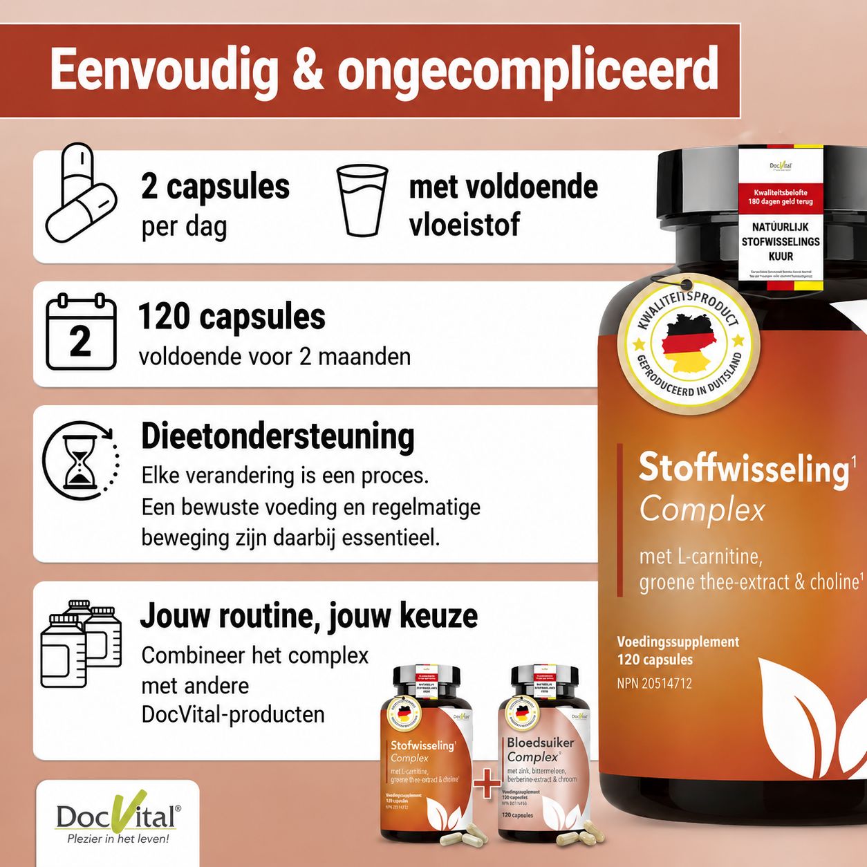 DocVital Stofwisselingscomplex Capsules