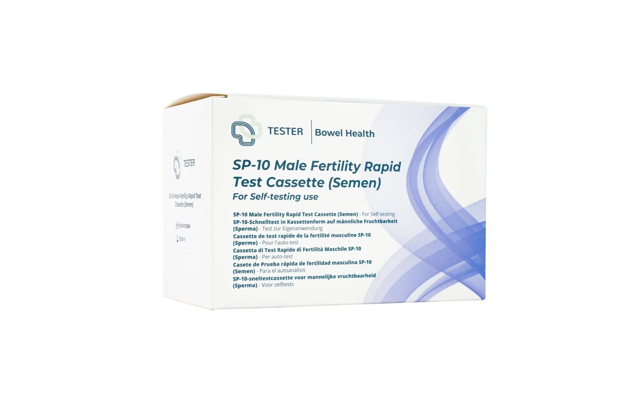 Emballage du test rapide de fertilité masculine SP-10 (sperme) pour auto-test.