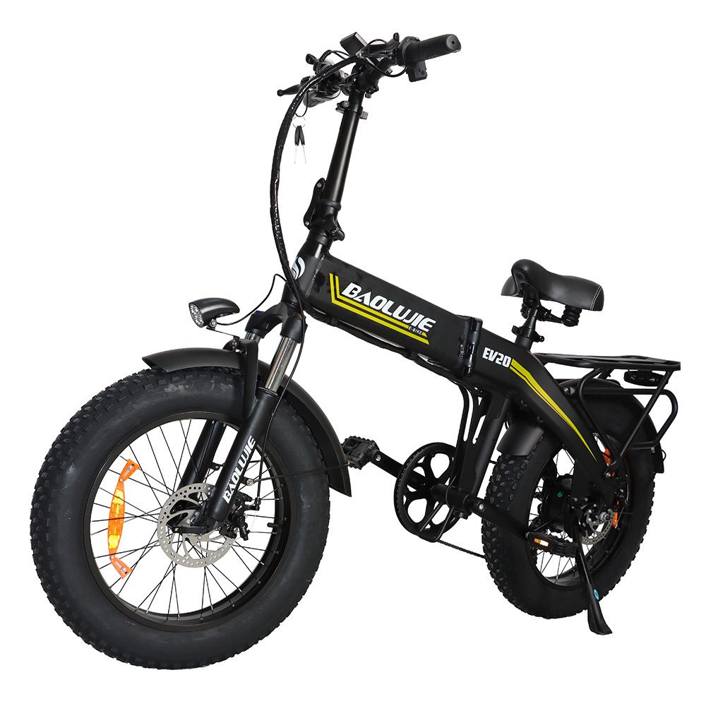 BAOLUJIE D7 Vélo électrique pliable, batterie 48 V 16 Ah
