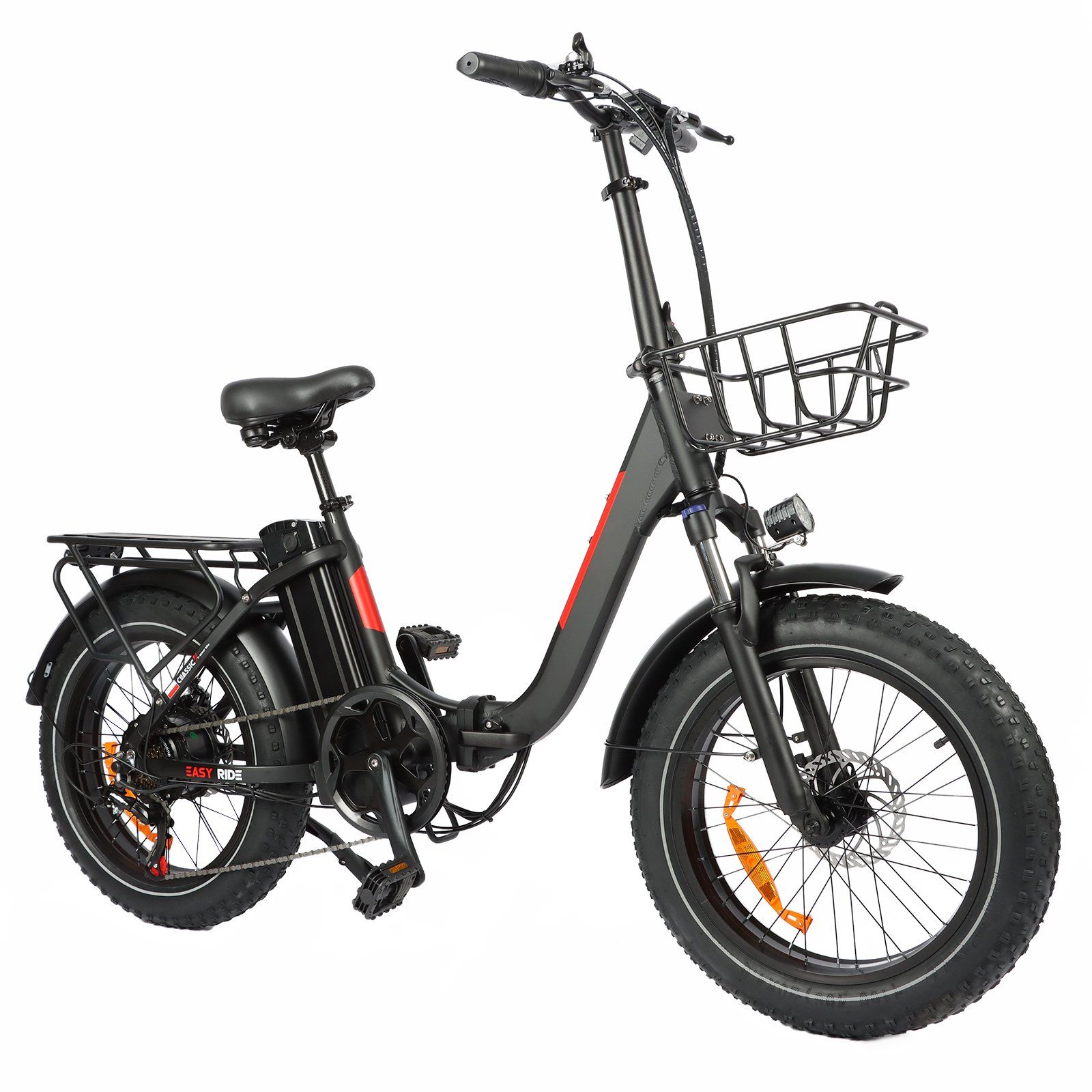 BAOLUJIE DZ2030 Opvouwbare elektrische fiets, 48V 16Ah verwijderbare accu