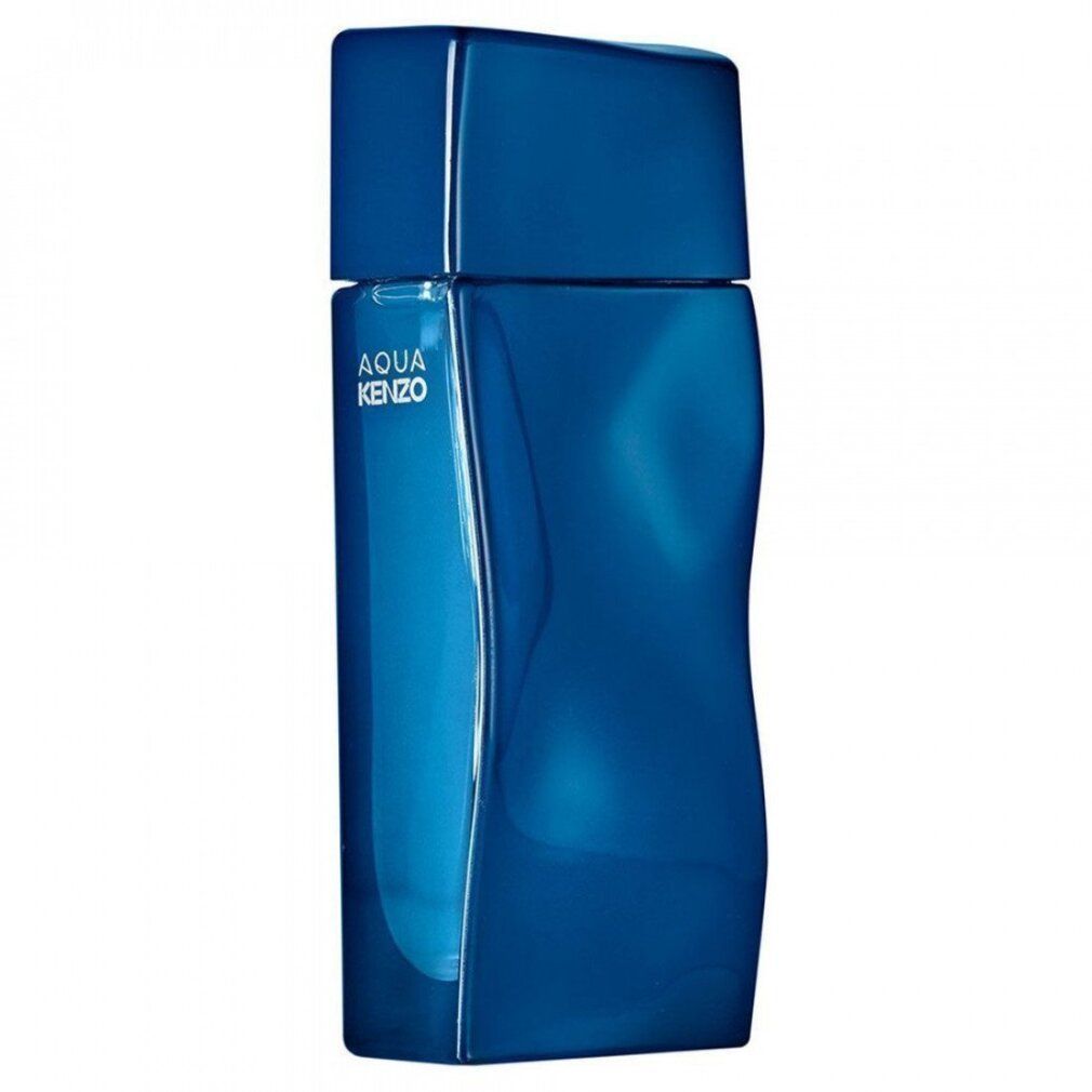 Flacon bleu Kenzo Aqua Pour Homme Eau de Toilette.