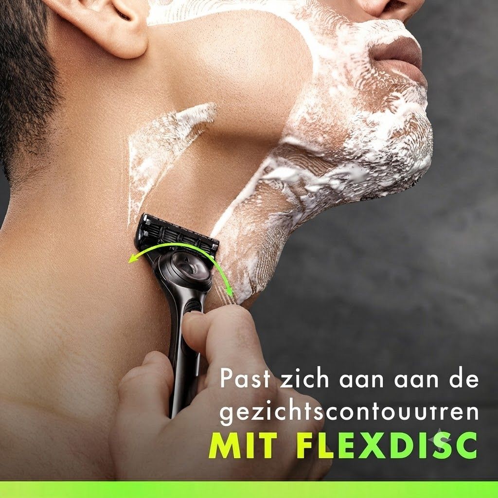 Gillette Labs scheermes met magnetisch dock voor eenvoudige opberging.
