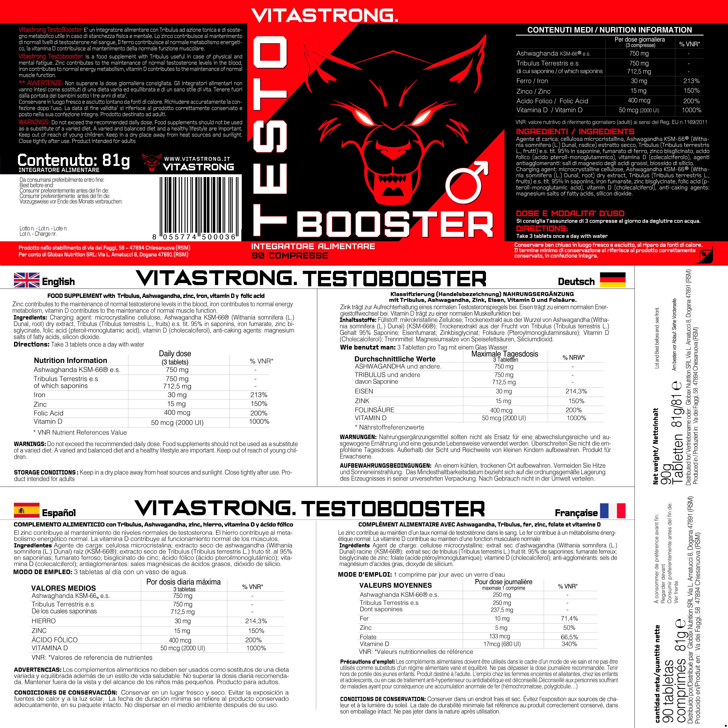 Vitastrong Testobooster