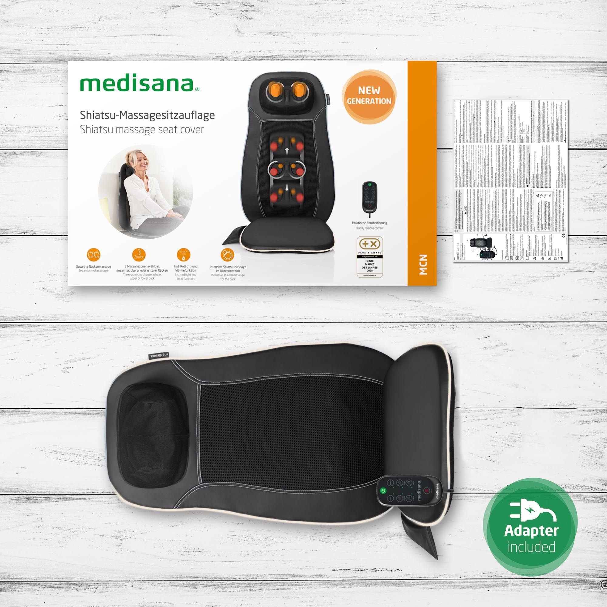 medisana MCN Shiatsu massage stoelhoes