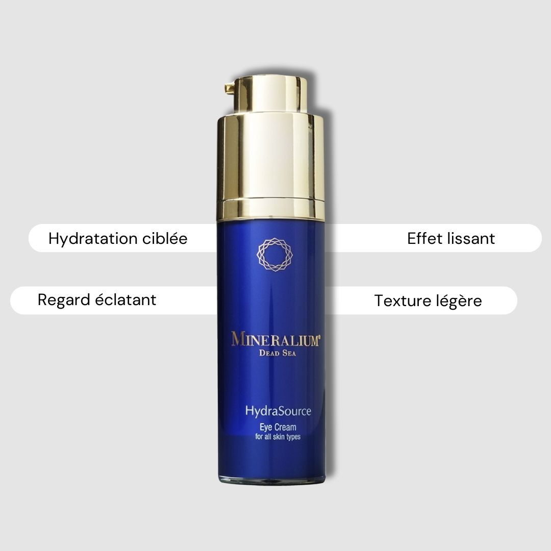 Mineralium - Crème contour des yeux anti-âge aux minéraux de la mer Morte