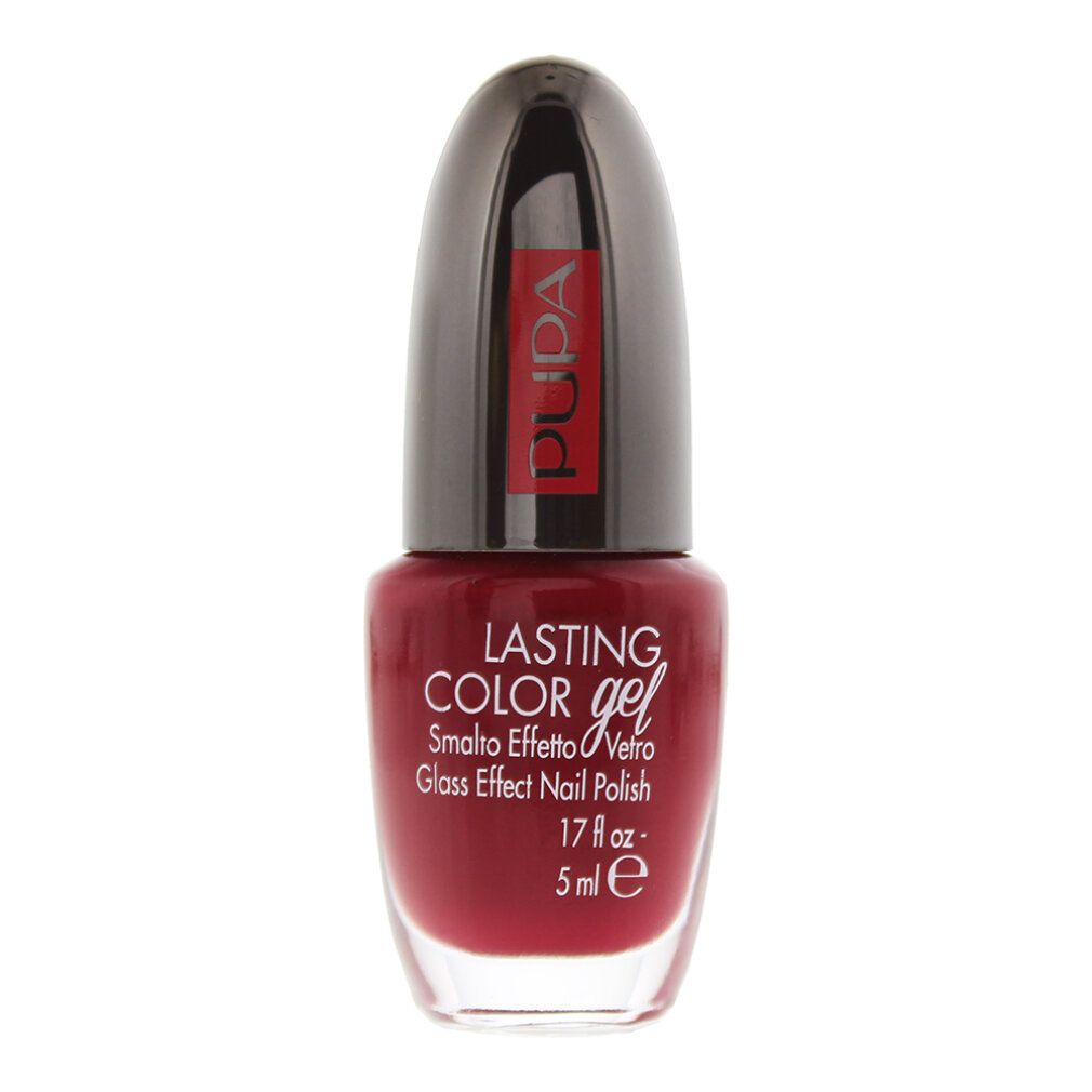 Pupa Lasting Color Gel Nagellak | Tint 032 Black Burgundy