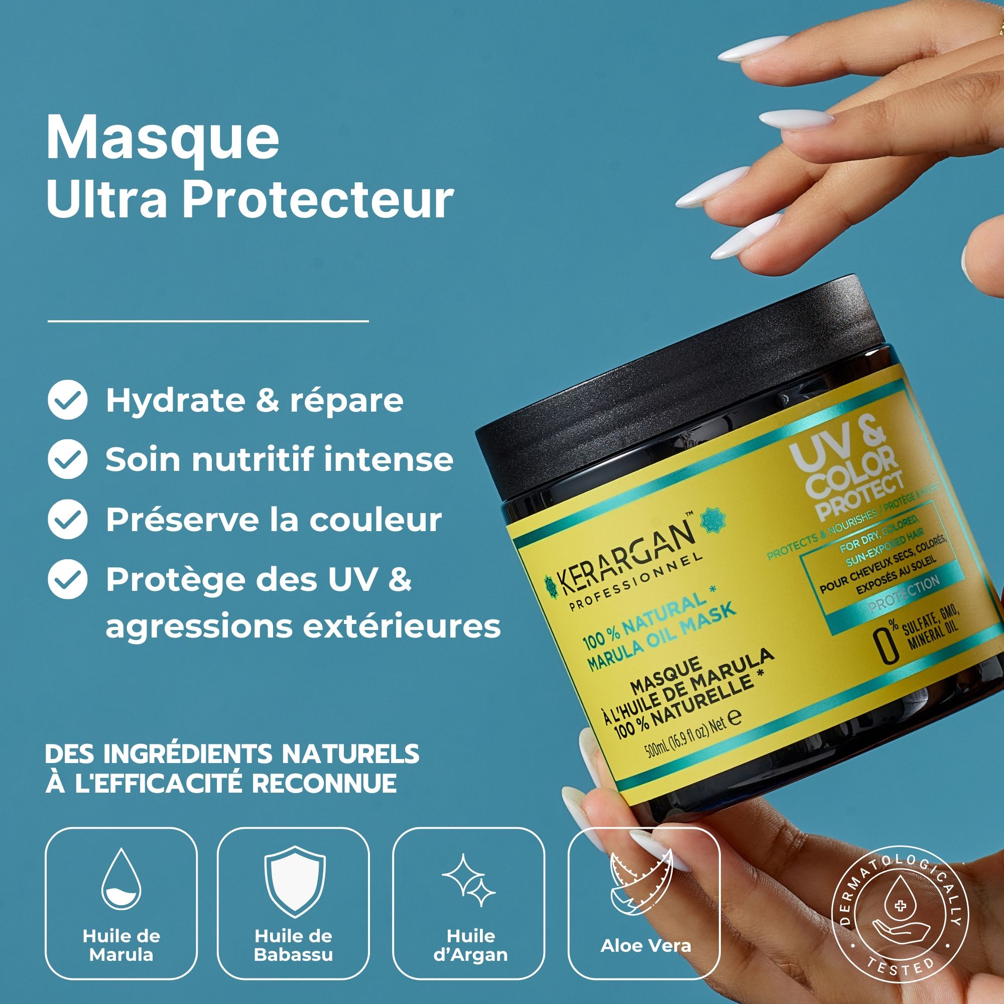 Kerargan - Protection UV Shampoing & Masque Marula