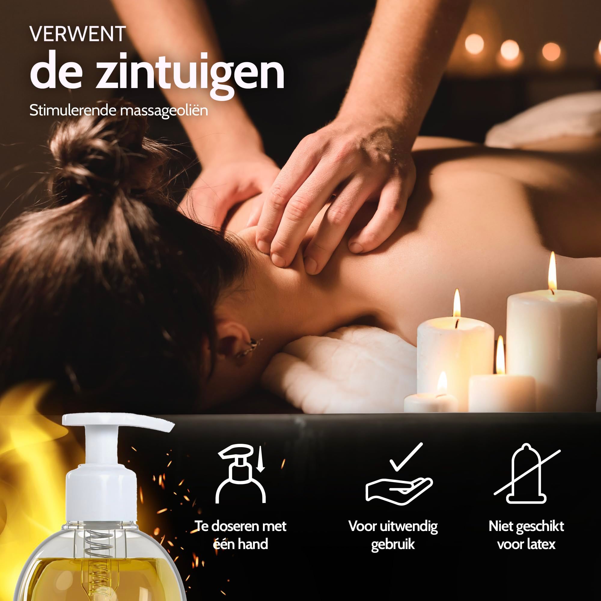 Vibratissimo Massageolie Hot Moments