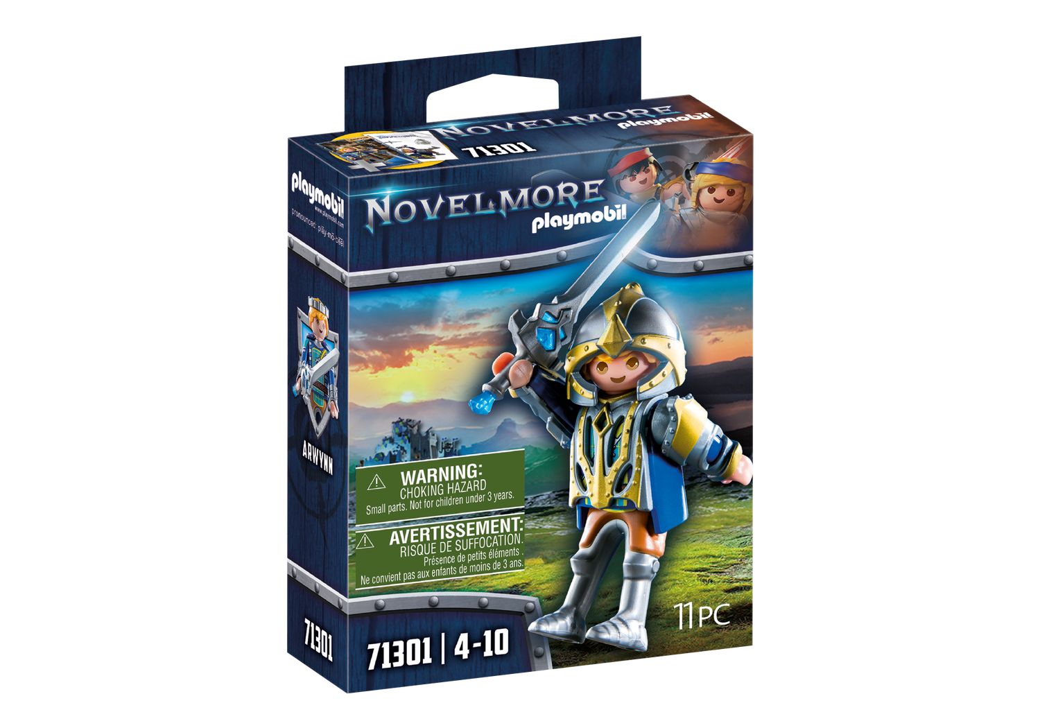 playmobil 71301 Novelmore - Arwynn avec Invincibus, jeu de construction