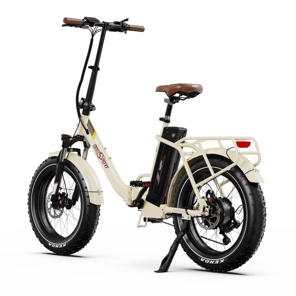 ONESPORT OT16 Max Vélo électrique urbain - Moteur 500 W - Batterie 48 V 18 Ah