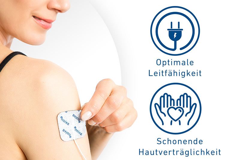 axion® zelfklevende elektrodenpads 4x4 cm